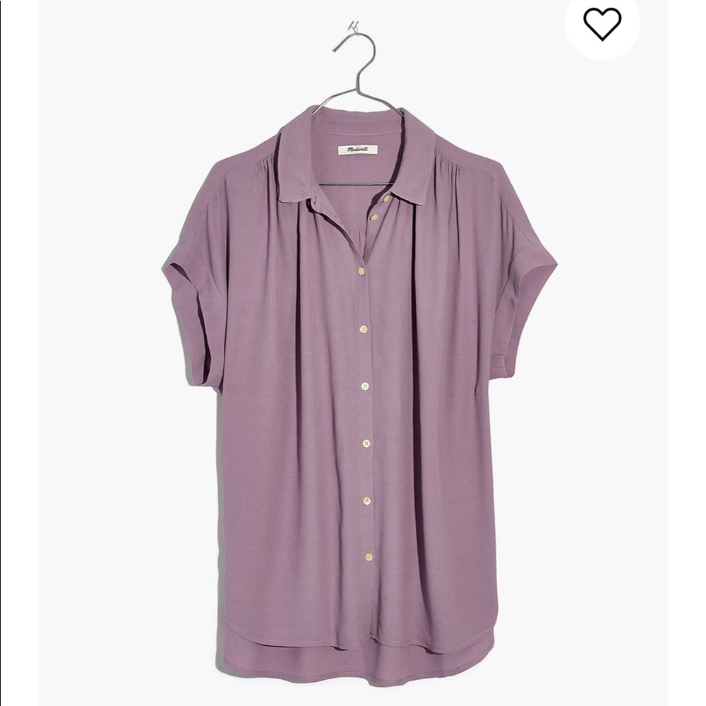 Madewell Central Drapey shirt